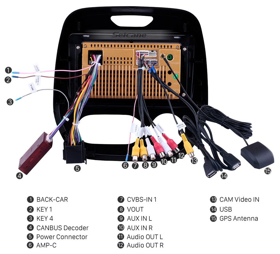 Seicane 2011-2016 Renault Captur CLIO Samsung QM3 Auto A / C 9 pouces Android 8.1 Radio GPS Navigation Bluetooth WIFI USB Volant Conntrol DVR TPMS 3G OBD Seicane 2011-2016 Renault Captur CLIO Samsung QM3 Auto A / C 9 pouces Android 8.1 Radio GPS Navigation Bluetooth WIFI USB Volant Conntrol DVR TPMS 3G OBD
