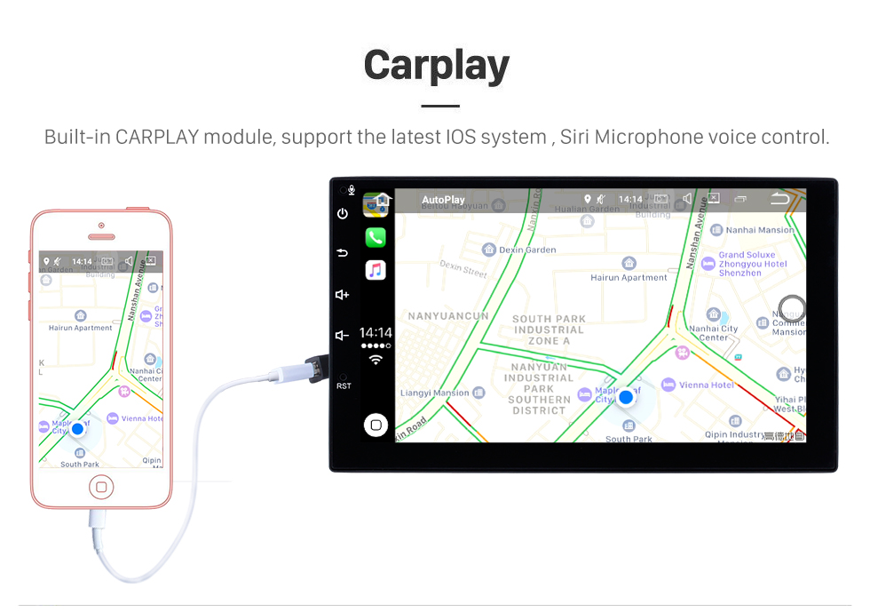 Seicane Android 9.0 9-Zoll-GPS-Navigationsradio für 2013 Peugeot 301 Citroen Elysee Citroen C-Elysee Head Unit Stereo mit Carplay Bluetooth USB AUX-Unterstützung DVR TPMS Seicane Android 9.0 9-Zoll-GPS-Navigationsradio für 2013 Peugeot 301 Citroen Elysee Citroen C-Elysee Head Unit Stereo mit Carplay Bluetooth USB AUX-Unterstützung DVR TPMS