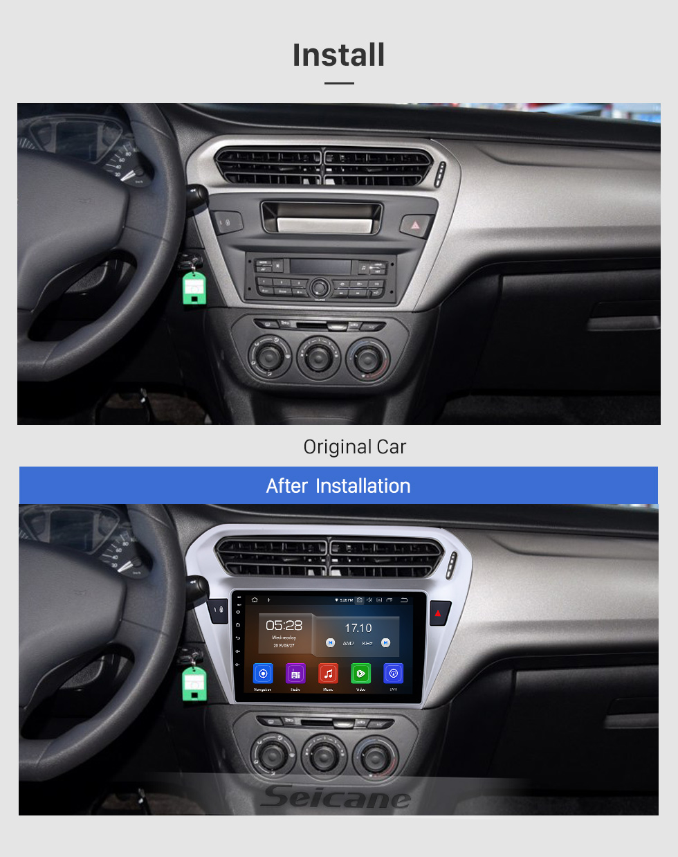 Seicane 9 Zoll 2013 Peugeot 301 Citroen Citroen Citroen Citroen Citroen C-Elysee Android 9.0 Radio GPS HD 1024 * 600 Touchscreen 4G WIFI Lenkrad OBD2 RDS Steuerspiegel Link Bluetooth Seicane 9 Zoll 2013 Peugeot 301 Citroen Citroen Citroen Citroen Citroen C-Elysee Android 9.0 Radio GPS HD 1024 * 600 Touchscreen 4G WIFI Lenkrad OBD2 RDS Steuerspiegel Link Bluetooth