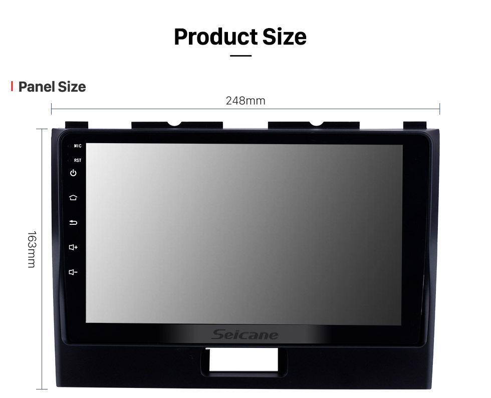 Seicane 9 polegada Touchscreen Android 8.1 2010-2018 SUZUKI WAGONR Rádio de Navegação GPS com USB WIFI suporte a Bluetooth TPMS DVR SWC Carplay 1080 P Vídeo DAB + Seicane 9 polegada Touchscreen Android 8.1 2010-2018 SUZUKI WAGONR Rádio de Navegação GPS com USB WIFI suporte a Bluetooth TPMS DVR SWC Carplay 1080 P Vídeo DAB +