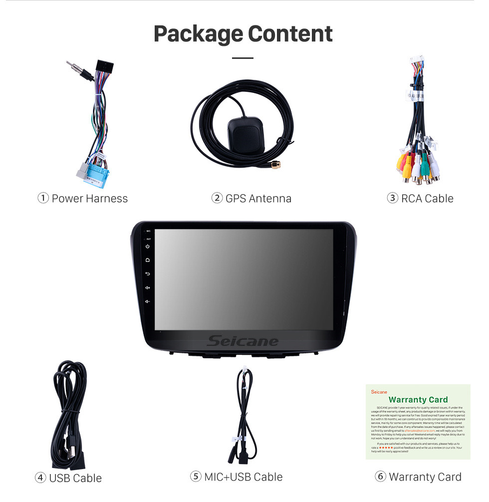 Seicane 9 Inch Android 9.0 HD Touchscreen 2015-2017 Suzuki BALENO Car GPS Navigation System Auto Radio with WIFI Bluetooth music USB FM Support SWC Digital TV OBD2 DVR Seicane 9 Inch Android 9.0 HD Touchscreen 2015-2017 Suzuki BALENO Car GPS Navigation System Auto Radio with WIFI Bluetooth music USB FM Support SWC Digital TV OBD2 DVR