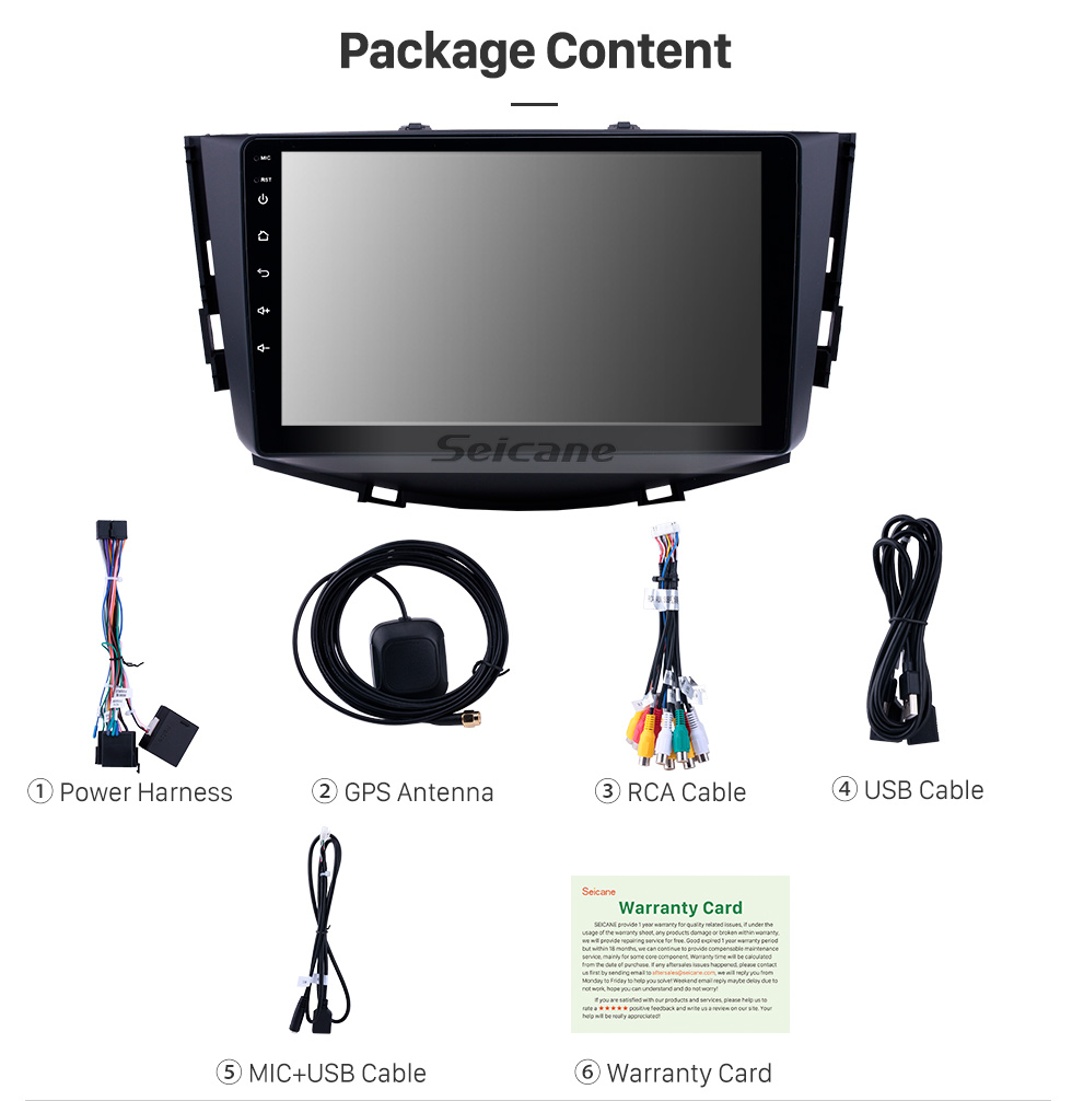 Seicane 9 inch Android 9.0 2011-2016 Lifan X60 Radio in Dash Bluetooth GPS Car Audio System WiFi support 3G Mirror Link OBD2 Backup Camera MP3 MP4 DVR AUX DVD Player Seicane 9 inch Android 9.0 2011-2016 Lifan X60 Radio in Dash Bluetooth GPS Car Audio System WiFi support 3G Mirror Link OBD2 Backup Camera MP3 MP4 DVR AUX DVD Player