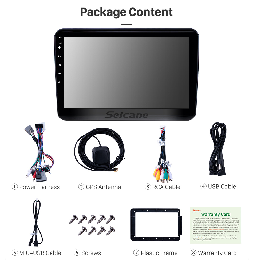 Seicane 10,1 Zoll Android 9.0 Radio für 2014-2016 Honda XRV mit HD Touchscreen GPS Nav Carplay Bluetooth FM Unterstützung DVR TPMS Lenkradsteuerung 4G WIFI SD Seicane 10,1 Zoll Android 9.0 Radio für 2014-2016 Honda XRV mit HD Touchscreen GPS Nav Carplay Bluetooth FM Unterstützung DVR TPMS Lenkradsteuerung 4G WIFI SD