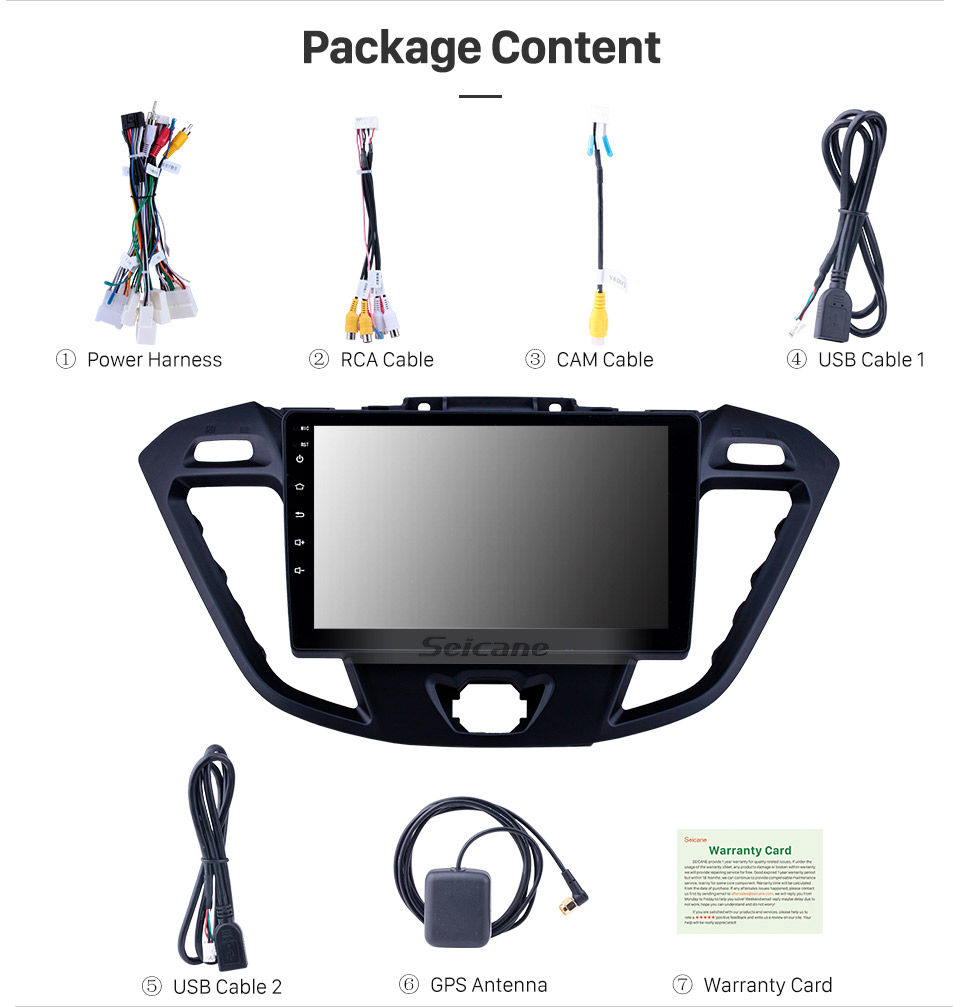 Seicane 9 inch Android 8.1 2017-2019 Ford JMC Tourneo Low Version GPS Navigation Radio with Bluetooth USB WIFI support TPMS DVR SWC Carplay 1080P Video Seicane 9 inch Android 8.1 2017-2019 Ford JMC Tourneo Low Version GPS Navigation Radio with Bluetooth USB WIFI support TPMS DVR SWC Carplay 1080P Video