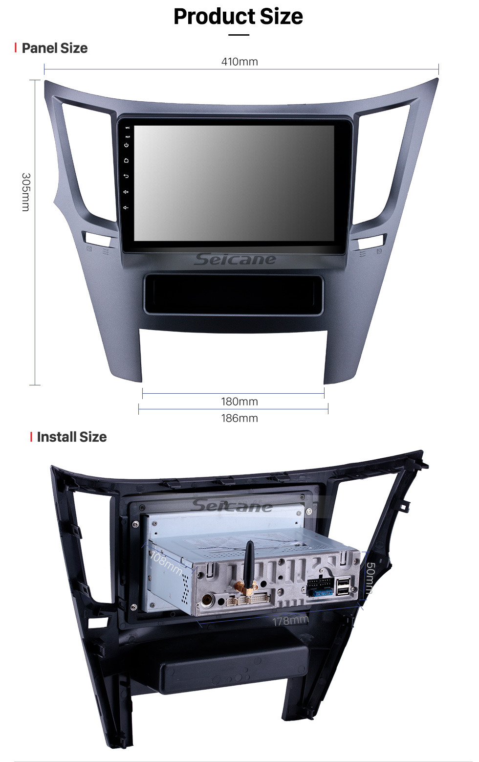Seicane OEM 9 polegada Android 9.0 Rádio para 2010-2014 Subaru Outback LHD Bluetooth Wi-fi HD Touchscreen Navegação GPS Carplay USB suporte 4G SWC RDS OBD2 TV Digital Seicane OEM 9 polegada Android 9.0 Rádio para 2010-2014 Subaru Outback LHD Bluetooth Wi-fi HD Touchscreen Navegação GPS Carplay USB suporte 4G SWC RDS OBD2 TV Digital