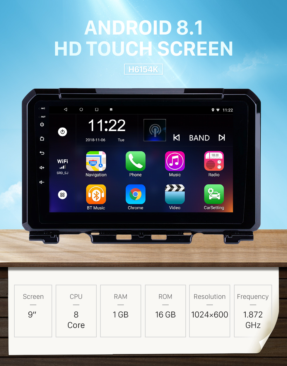 Seicane Hot selling 9 inch HD Touchscreen Android 8.1 2019 Suzuki JIMNY GPS Navigation Radio with USB WIFI Bluetooth support TPMS DVR SWC Carplay Seicane Hot selling 9 inch HD Touchscreen Android 8.1 2019 Suzuki JIMNY GPS Navigation Radio with USB WIFI Bluetooth support TPMS DVR SWC Carplay