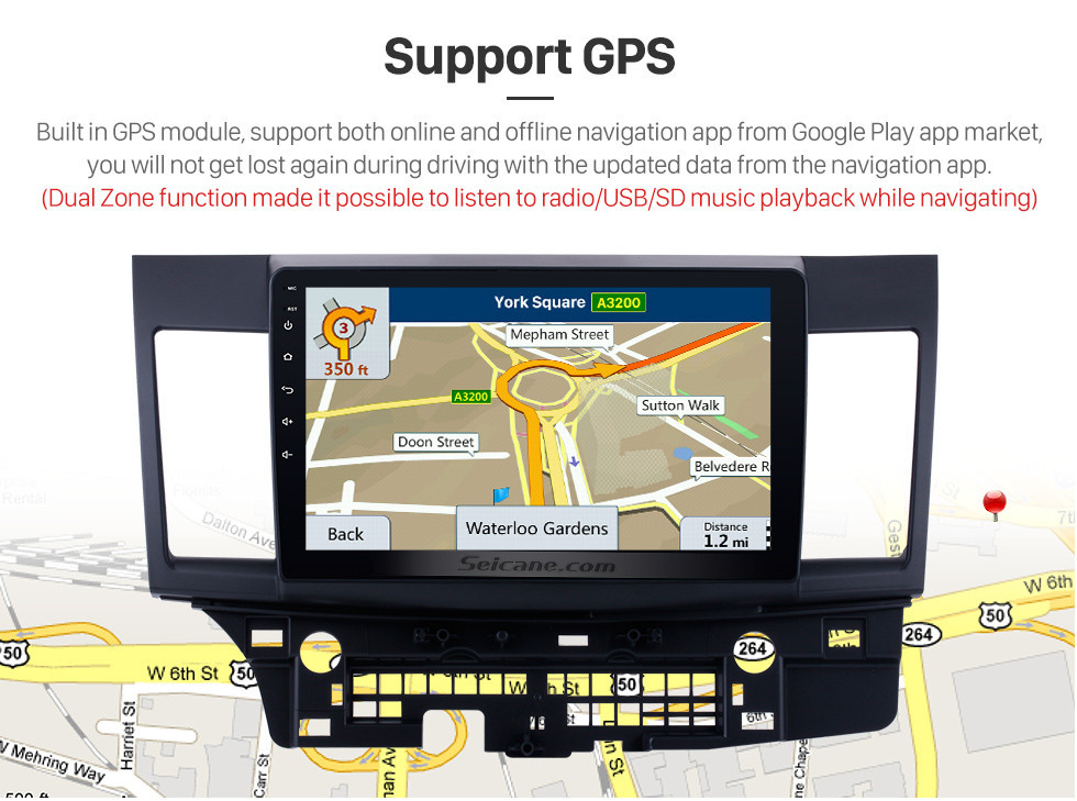 Seicane 10.1 inch HD Touch Screen for 2008-2015 Mitsubishi Lancer-ex Radio Android 8.1 GPS Navigation with WiFi Bluetooth Music USB support Carplay Mirror Link TPMS DVR Seicane 10.1 inch HD Touch Screen for 2008-2015 Mitsubishi Lancer-ex Radio Android 8.1 GPS Navigation with WiFi Bluetooth Music USB support Carplay Mirror Link TPMS DVR