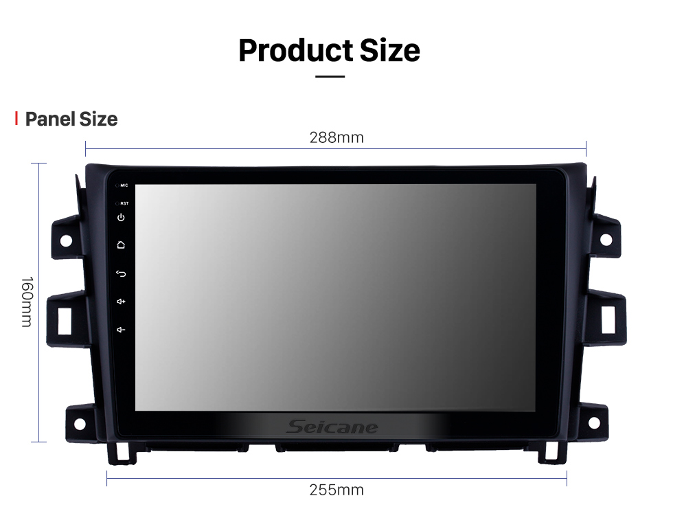 Seicane 2011-2016 Nissan Navara Android 8.1 10.1 inch Radio GPS Navigation Bluetooth Touchscreen Stereo with Music AUX WIFI support DAB+ OBD2 DVR Carplay Seicane 2011-2016 Nissan Navara Android 8.1 10.1 inch Radio GPS Navigation Bluetooth Touchscreen Stereo with Music AUX WIFI support DAB+ OBD2 DVR Carplay