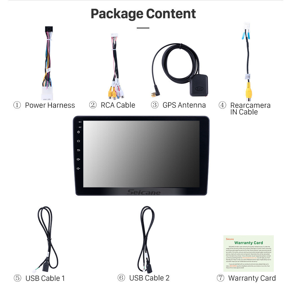 Seicane 2004-2007 Mitsubishi OUTLANDER 9 Zoll Android 8.1 HD Touchscreen Bluetooth Radio GPS-Navigation Stereo USB AUX unterstützt Carplay 3G WIFI Rückfahrkamera Seicane 2004-2007 Mitsubishi OUTLANDER 9 Zoll Android 8.1 HD Touchscreen Bluetooth Radio GPS-Navigation Stereo USB AUX unterstützt Carplay 3G WIFI Rückfahrkamera