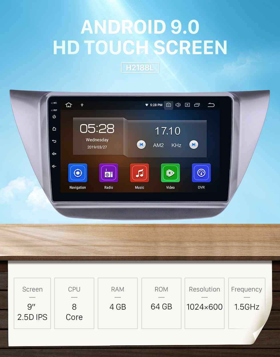 Seicane 9 inch Android 9.0 2006-2010 Mitsubishi Lancer IX HD Touchscreen GPS Navigation Radio with USB Carplay Bluetooth WIFI support 4G DVD Player Mirror Link Seicane 9 inch Android 9.0 2006-2010 Mitsubishi Lancer IX HD Touchscreen GPS Navigation Radio with USB Carplay Bluetooth WIFI support 4G DVD Player Mirror Link