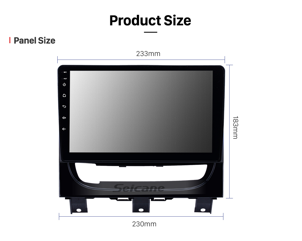 Seicane HD-Touchscreen 9 Zoll Android 8.1 GPS-Navigationsradio für 2012-2016 Fiat Strada / CDea mit Bluetooth USB WIFI-Unterstützung Carplay SWC 3G-Backup-Kamera Seicane HD-Touchscreen 9 Zoll Android 8.1 GPS-Navigationsradio für 2012-2016 Fiat Strada / CDea mit Bluetooth USB WIFI-Unterstützung Carplay SWC 3G-Backup-Kamera