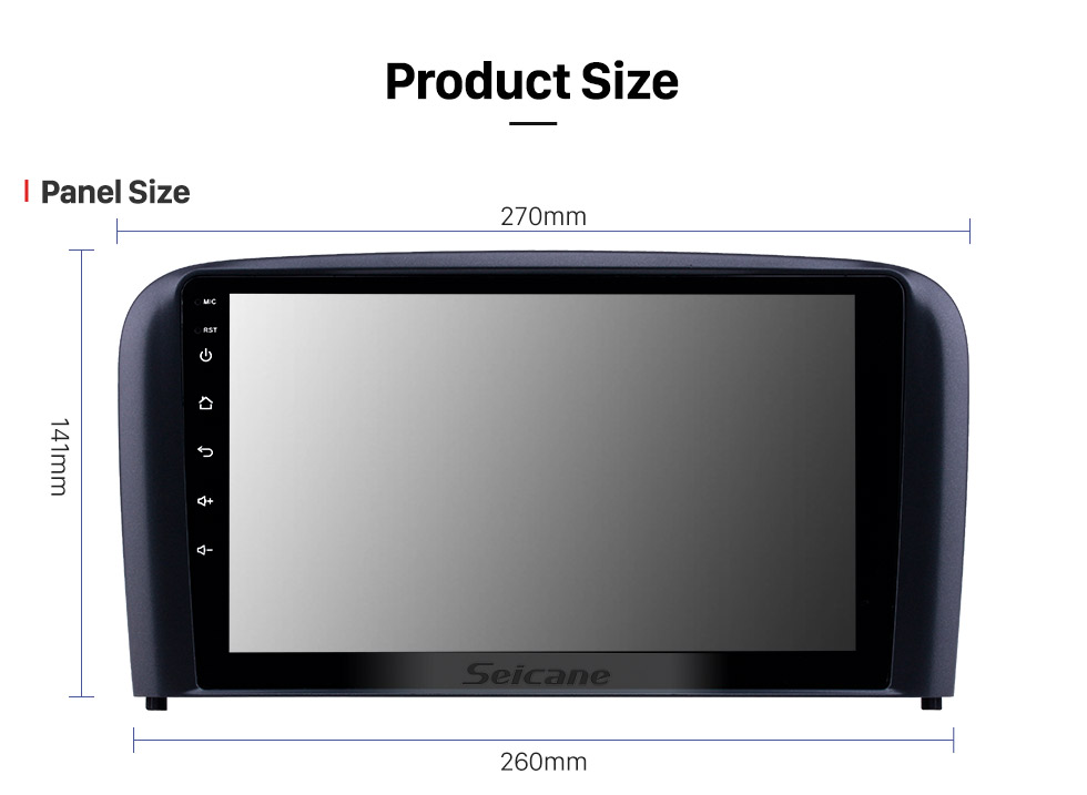 Seicane OEM 9 pulgadas Android 8.1 Radio para 2004-2006 Volvo S80 Bluetooth Wifi HD Pantalla táctil Navegación GPS USB AUX soporte Carplay DVR OBD TV digital Seicane OEM 9 pulgadas Android 8.1 Radio para 2004-2006 Volvo S80 Bluetooth Wifi HD Pantalla táctil Navegación GPS USB AUX soporte Carplay DVR OBD TV digital