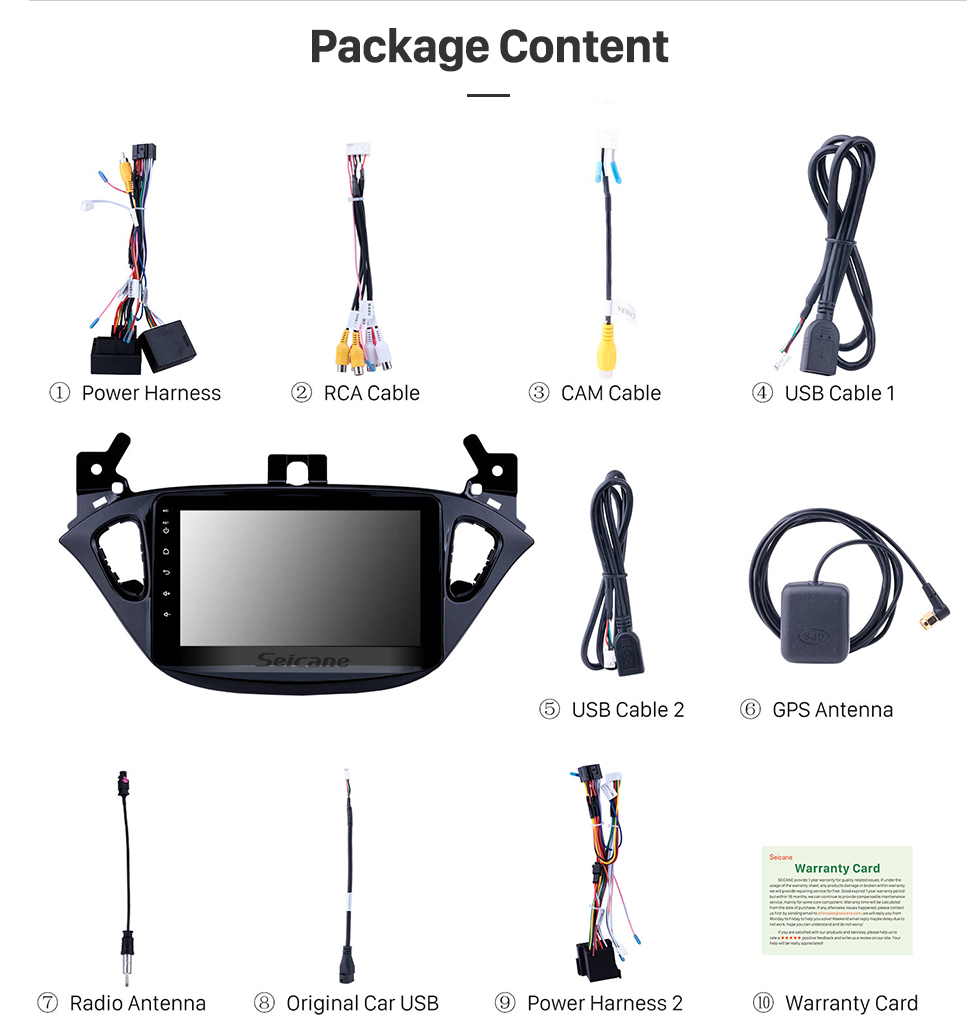 Seicane Radio Android 8.1 de 8 pulgadas para 2015-2019 Opel Corsa / 2013-2016 Opel Adam Bluetooth HD Pantalla táctil Navegación GPS Soporte AUX Cámara de respaldo Carplay DVR Seicane Radio Android 8.1 de 8 pulgadas para 2015-2019 Opel Corsa / 2013-2016 Opel Adam Bluetooth HD Pantalla táctil Navegación GPS Soporte AUX Cámara de respaldo Carplay DVR