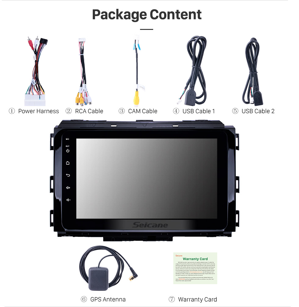 Seicane 8 Zoll HD Touchscreen Android 8.1 für 2014 2015 2016-2019 Kia Carnival Radio GPS Navigationssystem mit Bluetooth Unterstützung Carplay Digital TV Seicane 8 Zoll HD Touchscreen Android 8.1 für 2014 2015 2016-2019 Kia Carnival Radio GPS Navigationssystem mit Bluetooth Unterstützung Carplay Digital TV