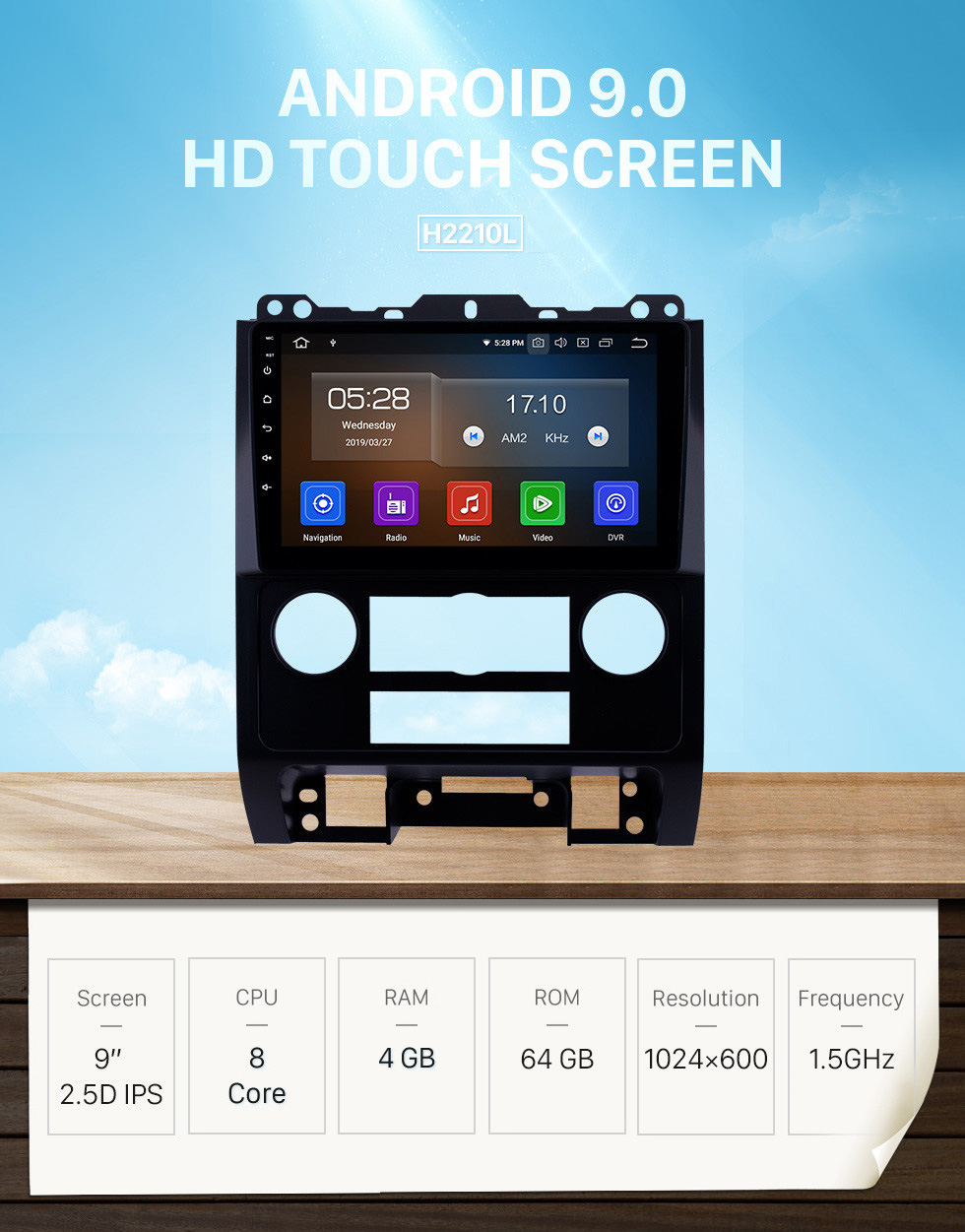 Seicane 9 inch Android 9.0 2007-2012 Ford Escape HD Touchscreen GPS Navigation Radio with USB Carplay Bluetooth WIFI support 4G 1080P Video DVD Player Seicane 9 inch Android 9.0 2007-2012 Ford Escape HD Touchscreen GPS Navigation Radio with USB Carplay Bluetooth WIFI support 4G 1080P Video DVD Player