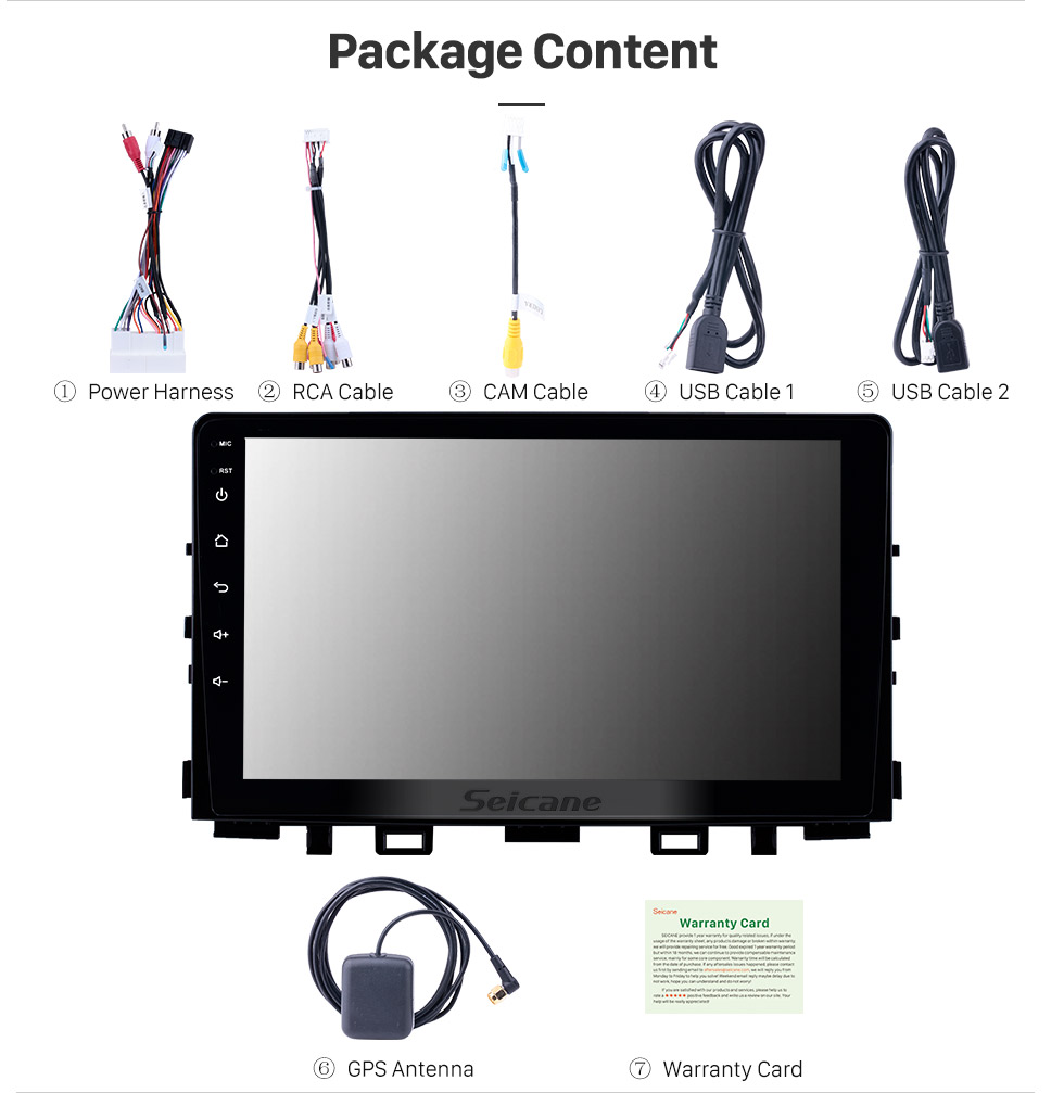 Seicane Android 8.1 9 inch HD Touchscreen GPS Navigation Radio for 2017 2018 2019 Kia Rio with Bluetooth USB WIFI support Carplay Digital TV Mirror Link Seicane Android 8.1 9 inch HD Touchscreen GPS Navigation Radio for 2017 2018 2019 Kia Rio with Bluetooth USB WIFI support Carplay Digital TV Mirror Link