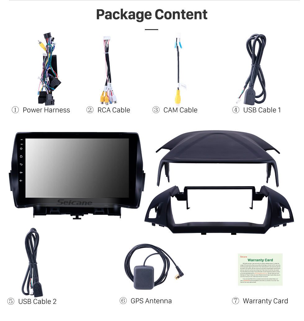 Seicane Android 8.1 9 inch HD Touchscreen GPS Navigation Radio for 2013-2016 Ford Escape with Bluetooth USB WIFI AUX support Backup camera Carplay SWC Seicane Android 8.1 9 inch HD Touchscreen GPS Navigation Radio for 2013-2016 Ford Escape with Bluetooth USB WIFI AUX support Backup camera Carplay SWC