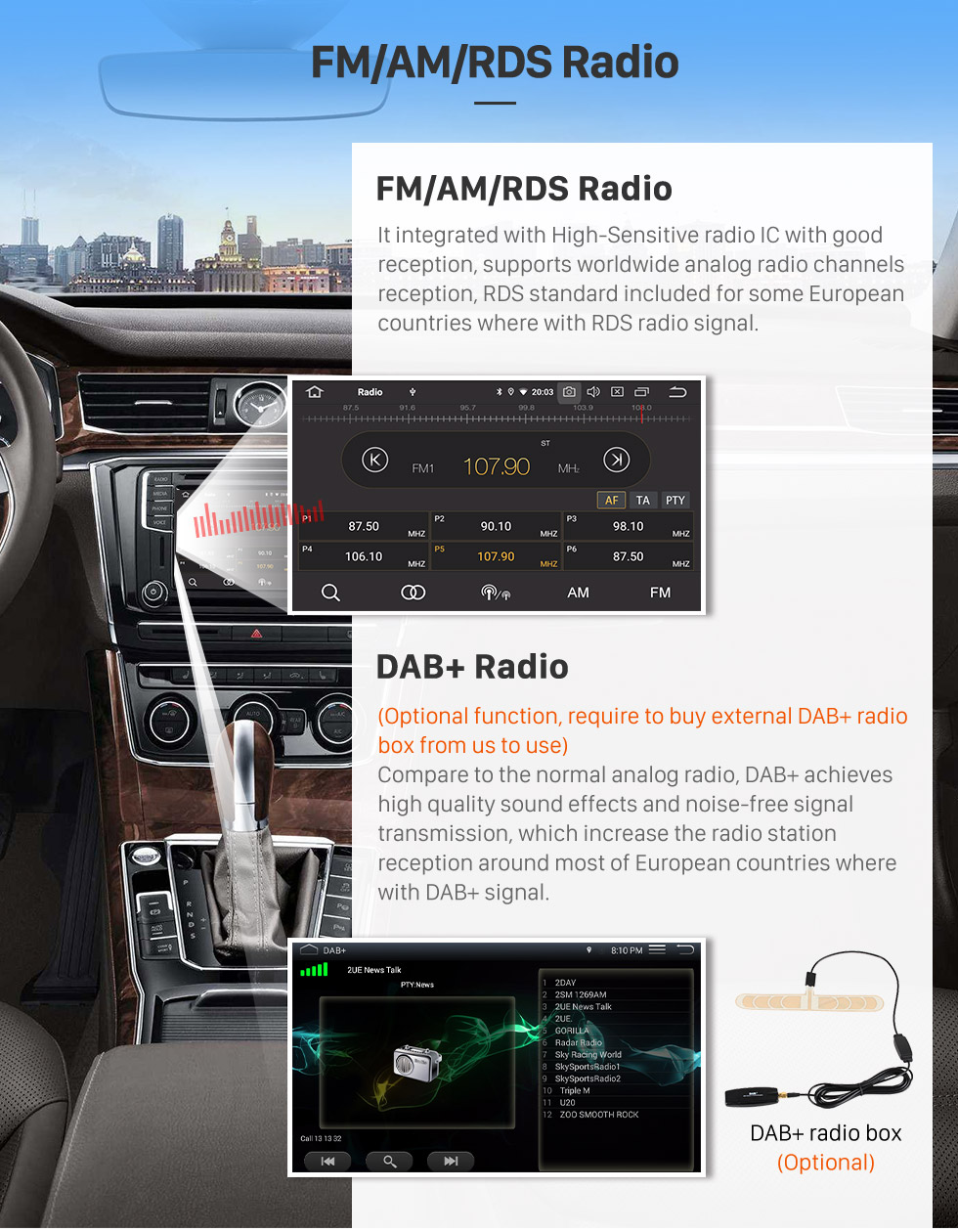 Seicane 7 polegada Android 9.0 Navegação GPS Rádio para 2008-2015 Toyota Sequoia / 2006-2013 Tundra Bluetooth HD Touchscreen Carplay Suporte USB AUX DVR 1080P Vídeo Seicane 7 polegada Android 9.0 Navegação GPS Rádio para 2008-2015 Toyota Sequoia / 2006-2013 Tundra Bluetooth HD Touchscreen Carplay Suporte USB AUX DVR 1080P Vídeo