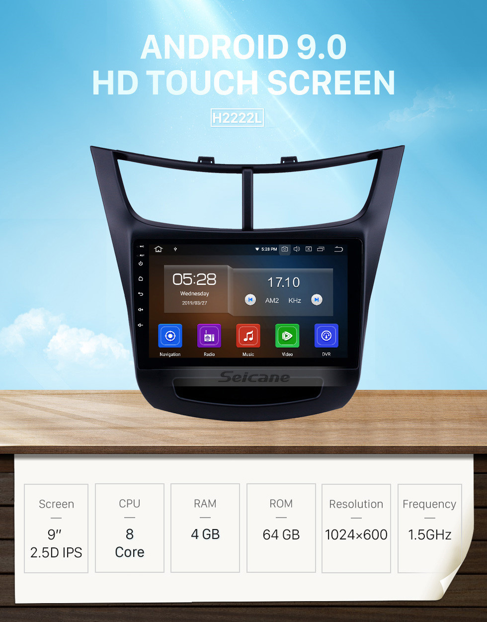 Seicane 2015 2016 Chevy Chevrolet New Sail Android 9.0 9 inch GPS Navigation Radio Bluetooth HD Touchscreen USB Carplay Music support TPMS DAB+ DVR OBD2 Seicane 2015 2016 Chevy Chevrolet New Sail Android 9.0 9 inch GPS Navigation Radio Bluetooth HD Touchscreen USB Carplay Music support TPMS DAB+ DVR OBD2