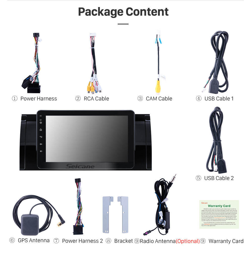 Seicane 8 polegada 1994-2003 BMW Série 5 E39 M5 7-série E38 HD Tela Sensível Ao Toque Android 8.1 Navegação GPS Rádio WI-FI Bluetooth Suporte de música AUX Backup câmera Carplay Seicane 8 polegada 1994-2003 BMW Série 5 E39 M5 7-série E38 HD Tela Sensível Ao Toque Android 8.1 Navegação GPS Rádio WI-FI Bluetooth Suporte de música AUX Backup câmera Carplay