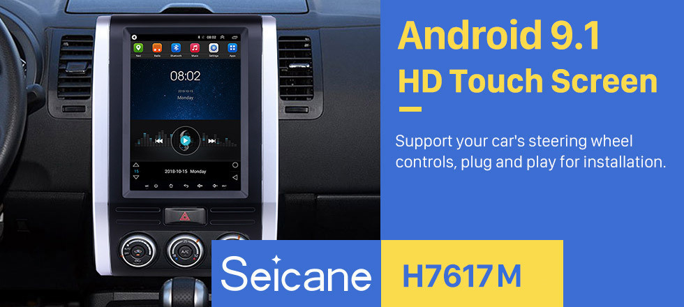 Seicane 9,7 pouces Android 9.1 2008-2012 Radio de navigation GPS Nissan X-Trail MX6 avec écran tactile Bluetooth USB AUX WIFI prise en charge TPMS TV numérique Carplay Seicane 9,7 pouces Android 9.1 2008-2012 Radio de navigation GPS Nissan X-Trail MX6 avec écran tactile Bluetooth USB AUX WIFI prise en charge TPMS TV numérique Carplay