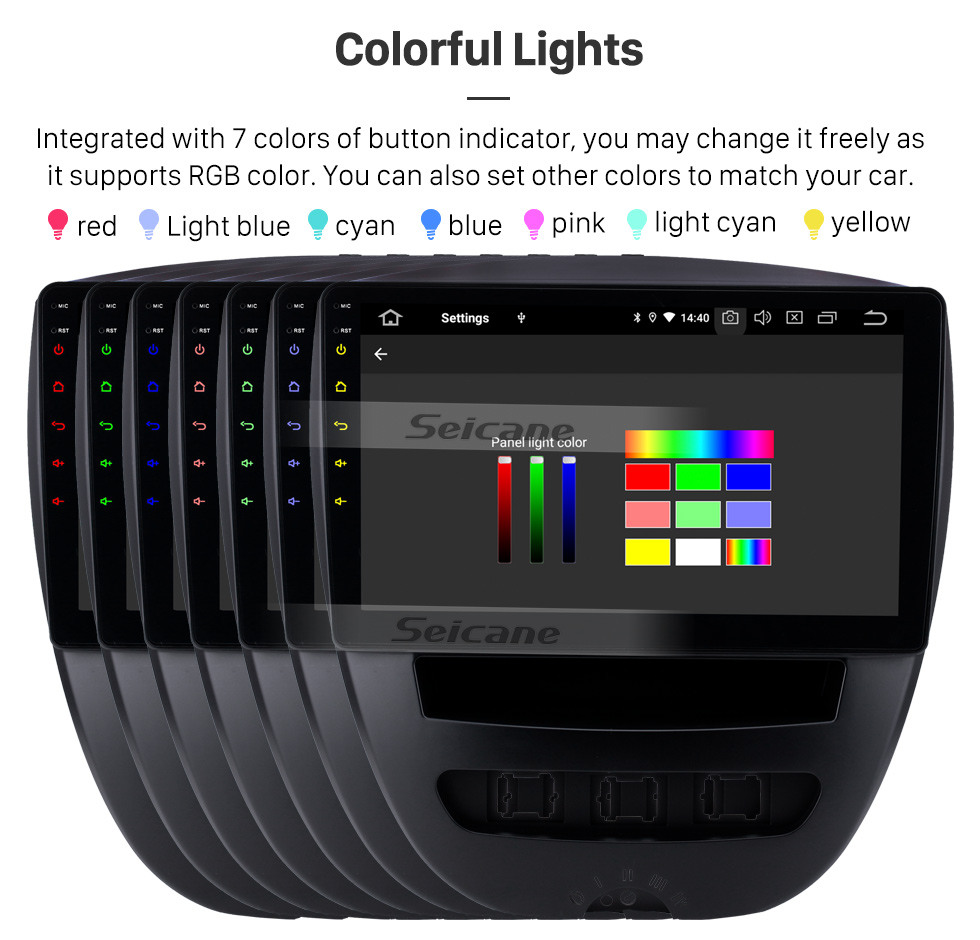 Seicane 10,1 pouces Android 9.0 Radio de navigation GPS pour 2005-2014 Citroen Bluetooth Wifi HD Écran tactile Musique Carplay support caméra de recul 1080 P vidéo Seicane 10,1 pouces Android 9.0 Radio de navigation GPS pour 2005-2014 Citroen Bluetooth Wifi HD Écran tactile Musique Carplay support caméra de recul 1080 P vidéo