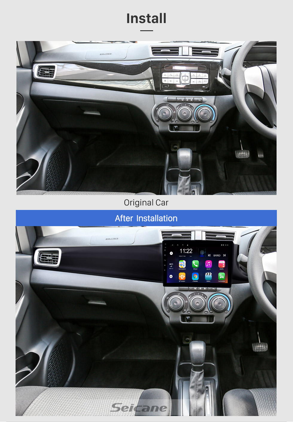 Seicane 2004-2015 Velho Mazda 6 HD Touchscreen 9 polegada Android 8.1 Stereo Bluetooth Navegação GPS apoio Controle de Volante 3G WIFI OBD2 Carplay DVR Seicane 2004-2015 Velho Mazda 6 HD Touchscreen 9 polegada Android 8.1 Stereo Bluetooth Navegação GPS apoio Controle de Volante 3G WIFI OBD2 Carplay DVR