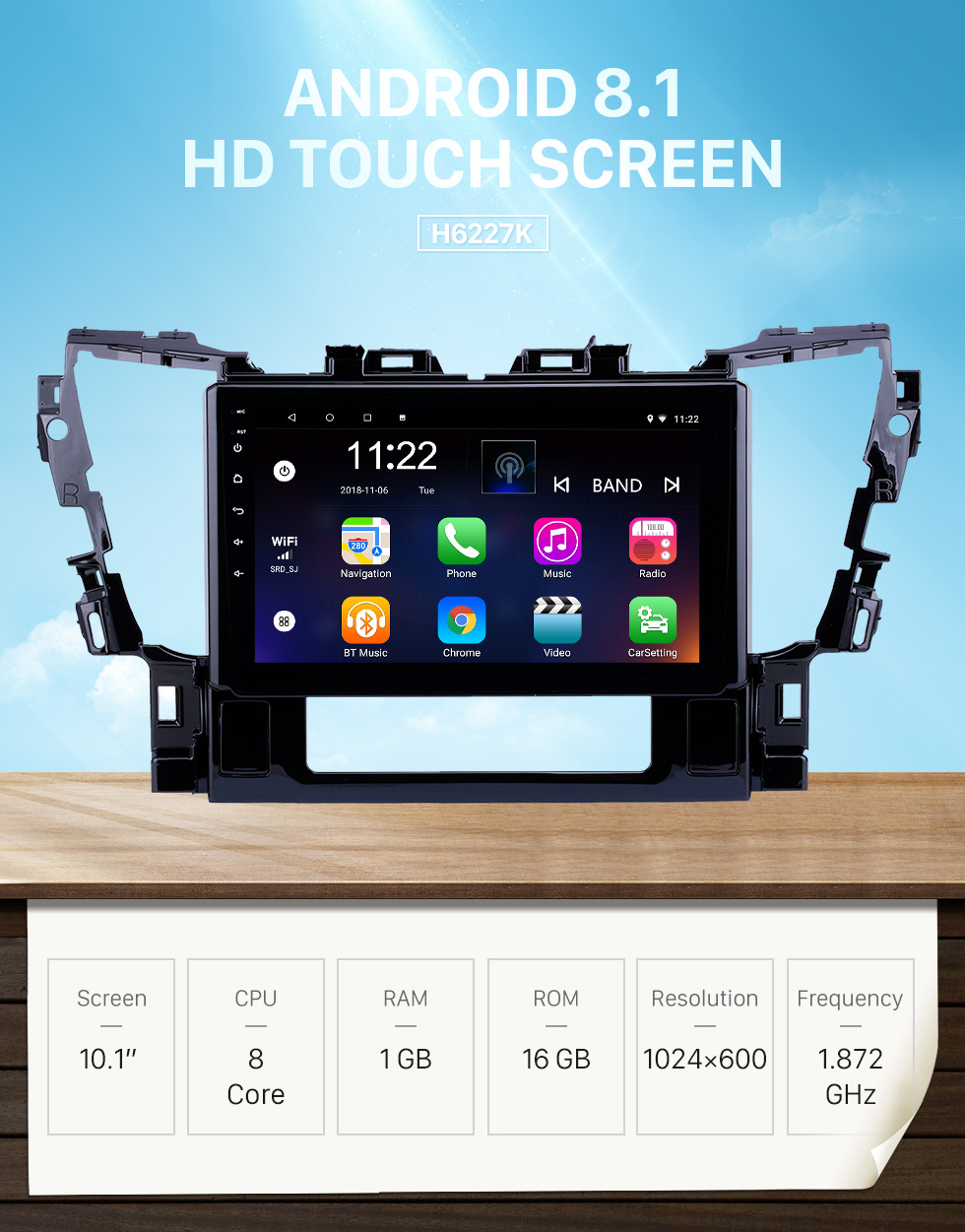 Seicane 10,1 pouces Android 8.1 HD radio à navigation tactile GPS Navigation pour 2015 2016 Toyota Alphard avec Bluetooth USB WIFI AUX soutien Carplay SWC TPMS OBD Seicane 10,1 pouces Android 8.1 HD radio à navigation tactile GPS Navigation pour 2015 2016 Toyota Alphard avec Bluetooth USB WIFI AUX soutien Carplay SWC TPMS OBD
