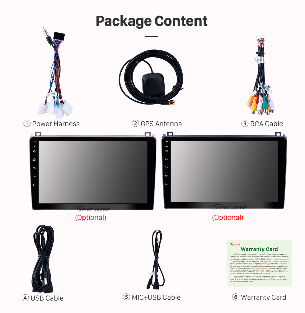 Seicane 2006-2010 Proton GenⅡ Android 9.0 9 pulgadas Navegación GPS Radio Bluetooth HD Pantalla táctil Compatibilidad con USB Carplay Music TPMS DAB + 1080P Video Mirror Link Seicane 2006-2010 Proton GenⅡ Android 9.0 9 pulgadas Navegación GPS Radio Bluetooth HD Pantalla táctil Compatibilidad con USB Carplay Music TPMS DAB + 1080P Video Mirror Link