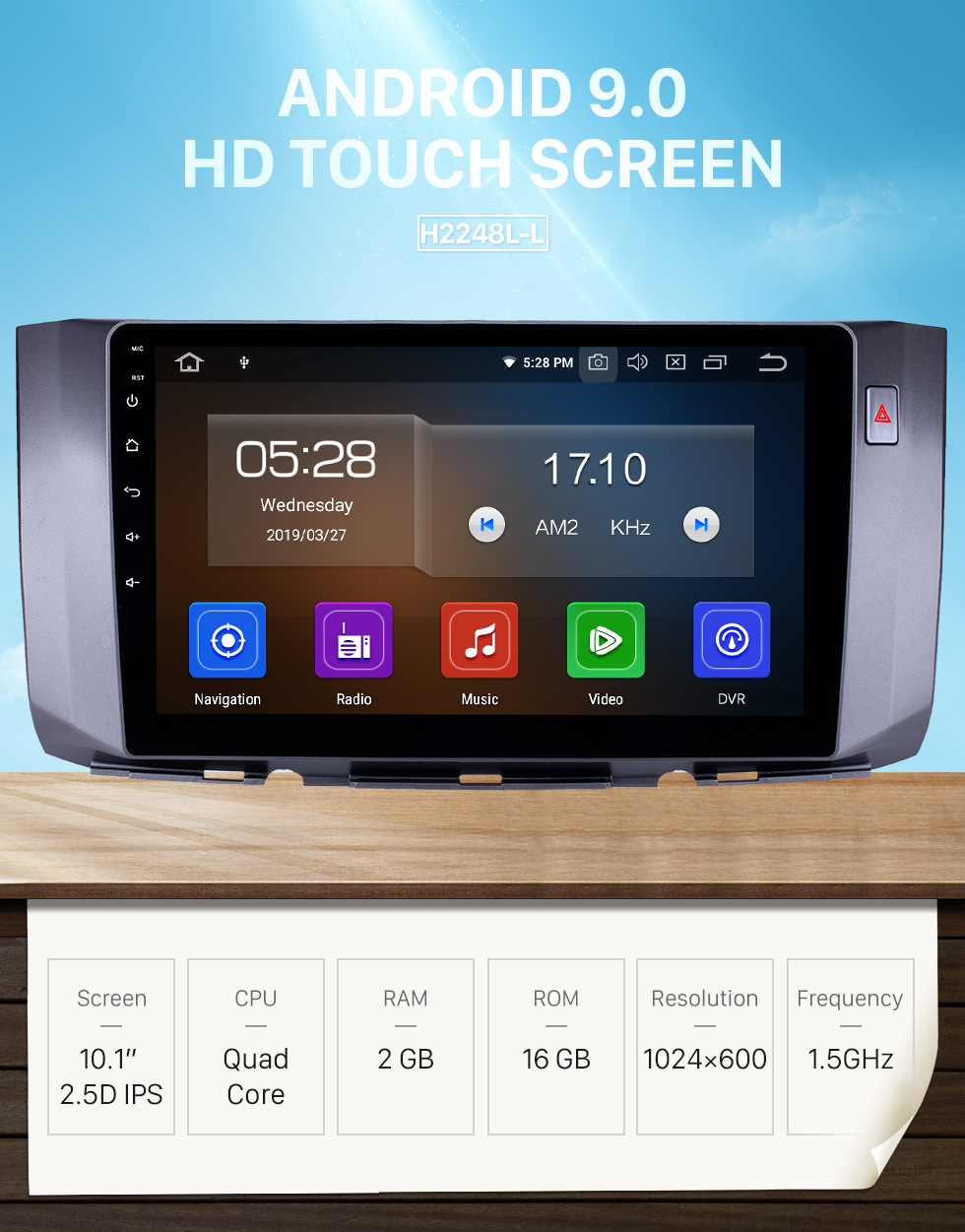 Seicane 10.1 inch Android 9.0 Radio for 2010-2017 Toyota ALZA Bluetooth Wifi HD Touchscreen AUX GPS Navigation Carplay USB support DVR Digital TV TPMS Seicane 10.1 inch Android 9.0 Radio for 2010-2017 Toyota ALZA Bluetooth Wifi HD Touchscreen AUX GPS Navigation Carplay USB support DVR Digital TV TPMS