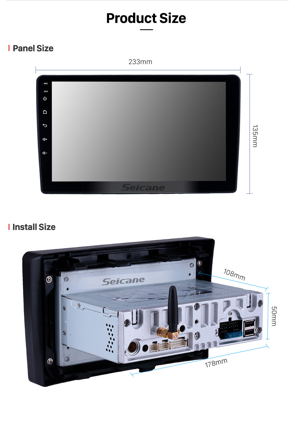 Seicane OEM 9 Zoll Android 9.0 Radio für 2001-2008 Peugeot 307 Bluetooth WIFI HD Touchscreen Musik GPS Navigation Carplay USB Unterstützung Digital TV TPMS Seicane OEM 9 Zoll Android 9.0 Radio für 2001-2008 Peugeot 307 Bluetooth WIFI HD Touchscreen Musik GPS Navigation Carplay USB Unterstützung Digital TV TPMS