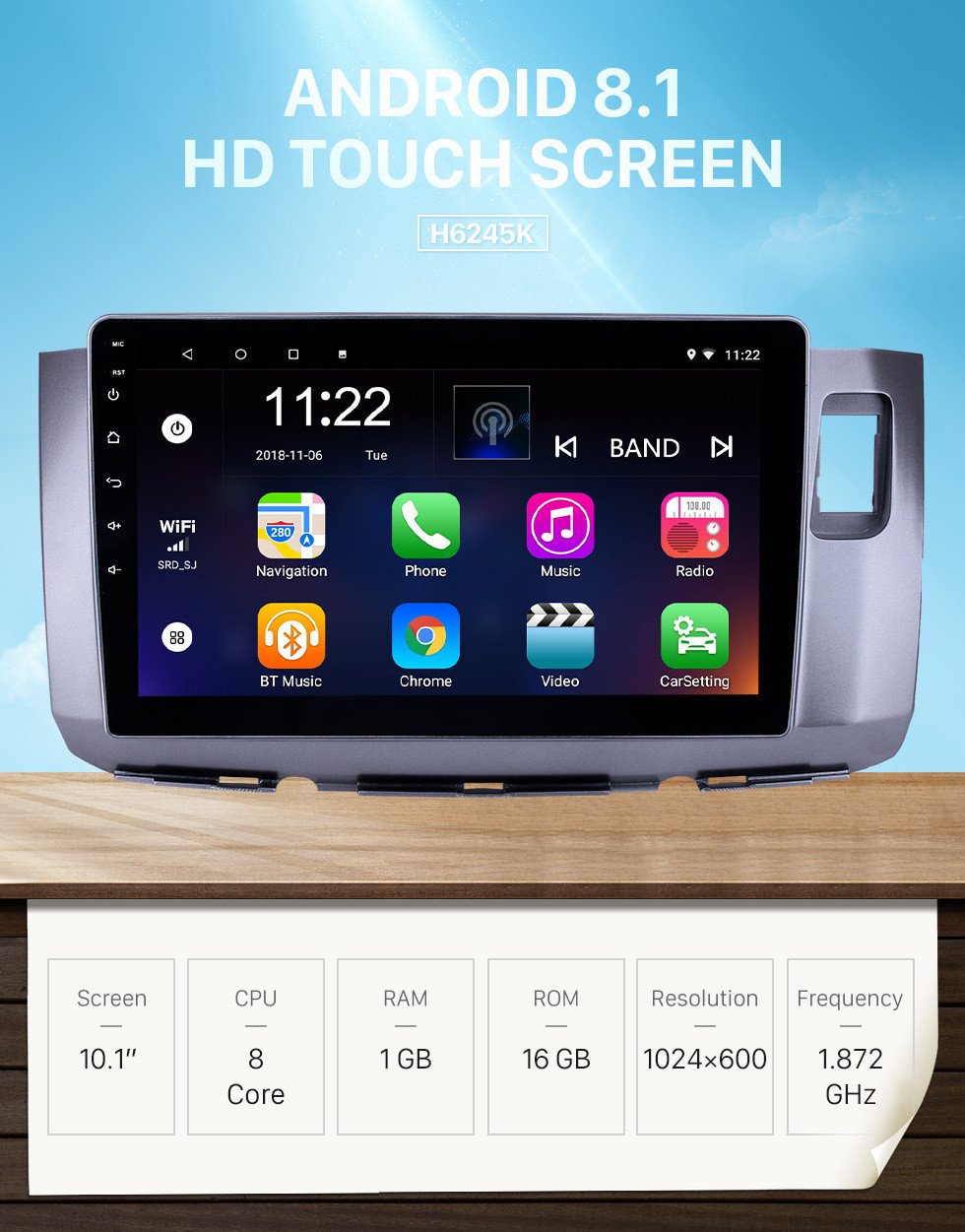 Seicane 2004-2015 Ancienne Mazda 6 HD Écran Tactile 9 pouces Android 8.1 Stéréo Bluetooth Navigation GPS Contrôle Volant 3G WIFI OBD2 Carplay DVR Seicane 2004-2015 Ancienne Mazda 6 HD Écran Tactile 9 pouces Android 8.1 Stéréo Bluetooth Navigation GPS Contrôle Volant 3G WIFI OBD2 Carplay DVR