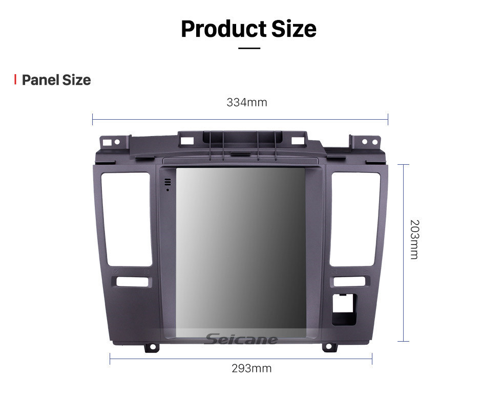 Seicane 2008-2011 Nissan Tiida Manual A / C LHD 9.7 pulgadas Android 9.1 Radio de navegación GPS con pantalla táctil Bluetooth USB WIFI compatible Carplay Cámara trasera Seicane 2008-2011 Nissan Tiida Manual A / C LHD 9.7 pulgadas Android 9.1 Radio de navegación GPS con pantalla táctil Bluetooth USB WIFI compatible Carplay Cámara trasera