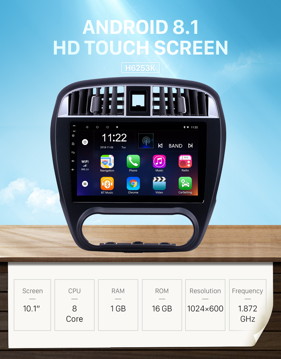 Seicane 10,1 pouces Android 8.1 HD Radio tactile Navigation GPS pour 2009 Nissan Sylphy avec support Bluetooth WIFI AUX Carplay Mirror Link Seicane 10,1 pouces Android 8.1 HD Radio tactile Navigation GPS pour 2009 Nissan Sylphy avec support Bluetooth WIFI AUX Carplay Mirror Link