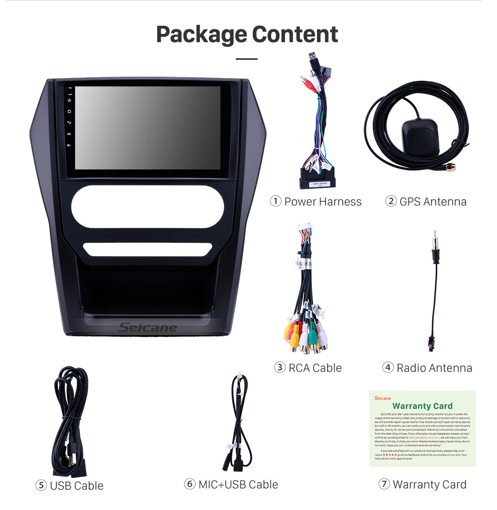 Seicane HD Touchscreen 2015 Mahindra Escorpião Auto A / C Android 9.0 9 polegada Navegação GPS Rádio Bluetooth USB Carplay WIFI AUX apoio DAB + OBD2 Seicane HD Touchscreen 2015 Mahindra Escorpião Auto A / C Android 9.0 9 polegada Navegação GPS Rádio Bluetooth USB Carplay WIFI AUX apoio DAB + OBD2