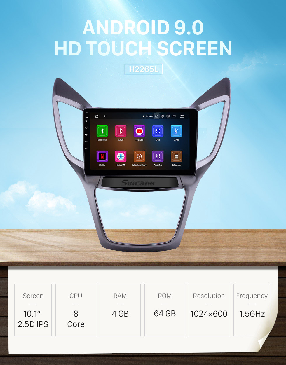 Seicane 10,1 Zoll Android 9.0 Radio für 2013-2016 Changan CS75 Bluetooth Touchscreen GPS-Navigation WIFI Carplay USB-Unterstützung TPMS DAB + Digital TV Seicane 10,1 Zoll Android 9.0 Radio für 2013-2016 Changan CS75 Bluetooth Touchscreen GPS-Navigation WIFI Carplay USB-Unterstützung TPMS DAB + Digital TV