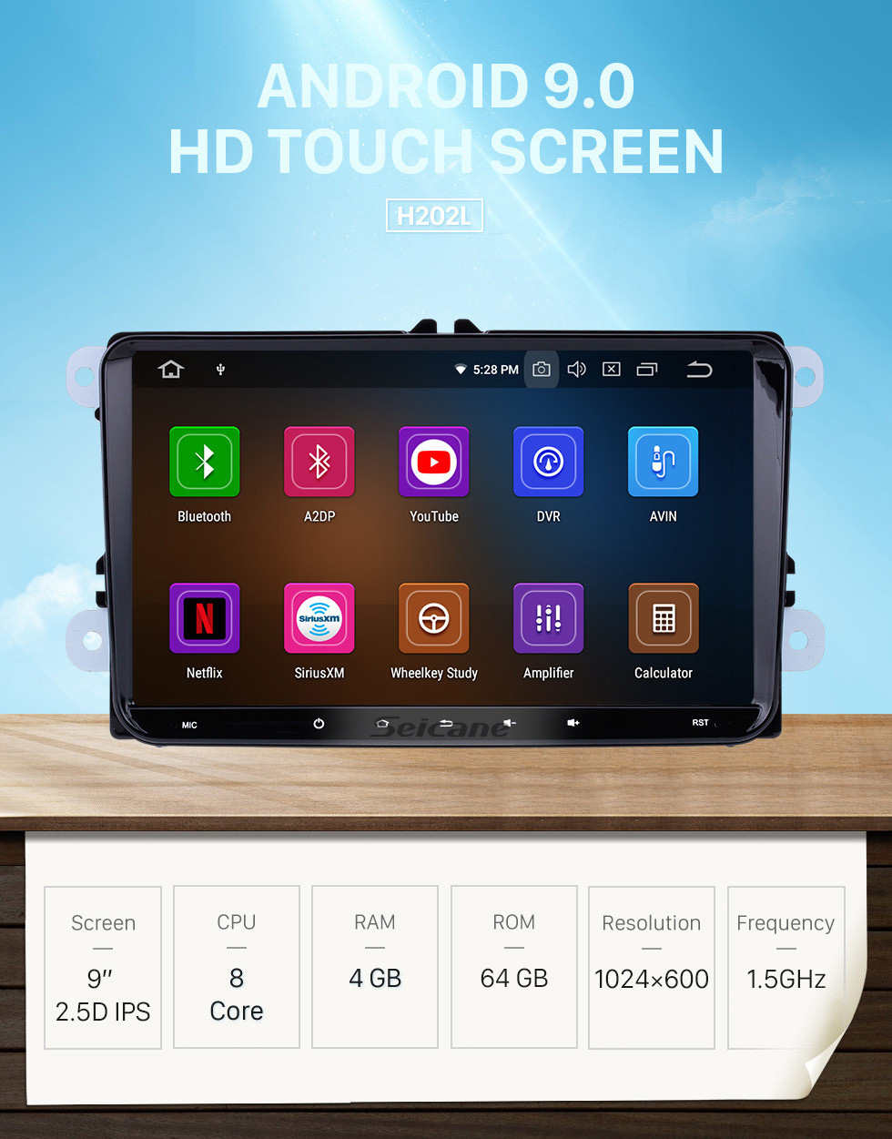 Seicane 2006-2013 Skoda Praktik Android 9.0 GPS Navigation Car DVD Player System Support Rearview Camera Bluetooth Radio Mirror Link OBD2 DVR 3G WiFi HD touch Screen Seicane 2006-2013 Skoda Praktik Android 9.0 GPS Navigation Car DVD Player System Support Rearview Camera Bluetooth Radio Mirror Link OBD2 DVR 3G WiFi HD touch Screen