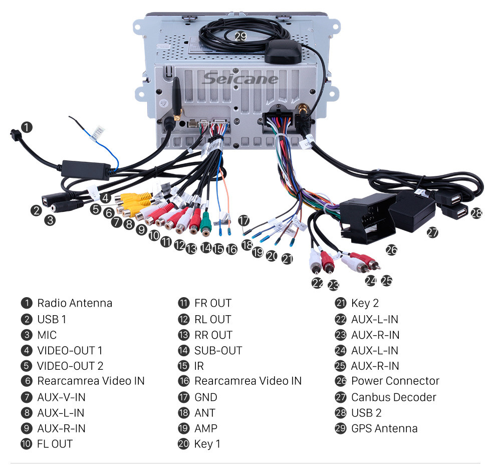 Seicane 9 polegadas Android 9.0 unidade de cabeça de navegação de rádio de carro para 2008-2013 assento Skoda VW Volkswagen Passat Tiguan Polo de Scirocco com 4G WiFi ligação de espelho OBD2 Bluetooth controle de volante Seicane 9 polegadas Android 9.0 unidade de cabeça de navegação de rádio de carro para 2008-2013 assento Skoda VW Volkswagen Passat Tiguan Polo de Scirocco com 4G WiFi ligação de espelho OBD2 Bluetooth controle de volante