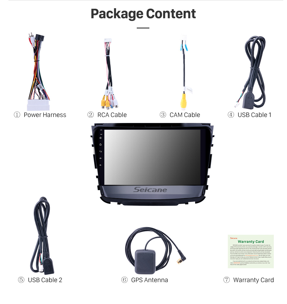 Seicane 10,1 pouces Android 8.1 HD Radio tactile Navigation GPS pour 2019 Ssang Yong Rexton avec Bluetooth WIFI AUX support Carplay Mirror Link Seicane 10,1 pouces Android 8.1 HD Radio tactile Navigation GPS pour 2019 Ssang Yong Rexton avec Bluetooth WIFI AUX support Carplay Mirror Link