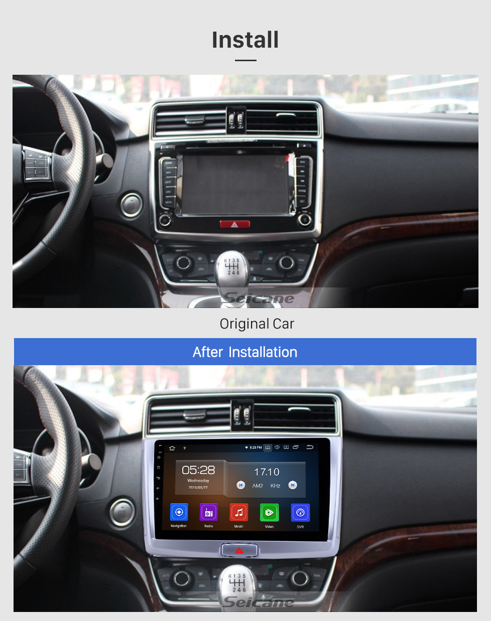 Seicane 10.1 inch 2017 Great Wall Haval H6 Android 9.0 GPS Navigation Radio Bluetooth HD Touchscreen AUX USB Music Carplay support 1080P Mirror Link Seicane 10.1 inch 2017 Great Wall Haval H6 Android 9.0 GPS Navigation Radio Bluetooth HD Touchscreen AUX USB Music Carplay support 1080P Mirror Link