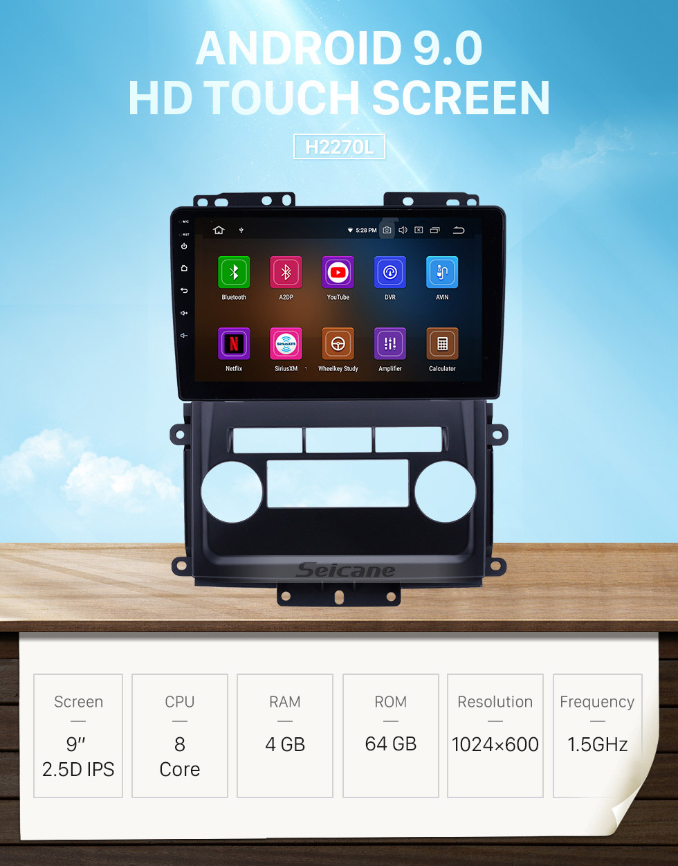 Seicane 9 inch 2009-2012 Nissan Frontier/Xterra Android 9.0 GPS Navigation Radio Bluetooth Touchscreen AUX Carplay support OBD2 DAB+ 1080P Video Seicane 9 inch 2009-2012 Nissan Frontier/Xterra Android 9.0 GPS Navigation Radio Bluetooth Touchscreen AUX Carplay support OBD2 DAB+ 1080P Video