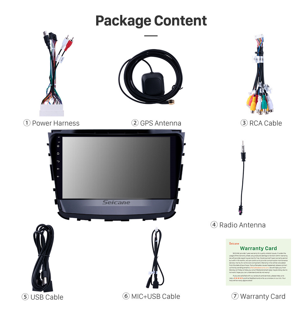 Seicane 10.1 inch 2019 Ssang Yong Rexton Android 9.0 GPS Navigation Radio Bluetooth HD Touchscreen AUX USB WIFI Carplay support OBD2 1080P Seicane 10.1 inch 2019 Ssang Yong Rexton Android 9.0 GPS Navigation Radio Bluetooth HD Touchscreen AUX USB WIFI Carplay support OBD2 1080P