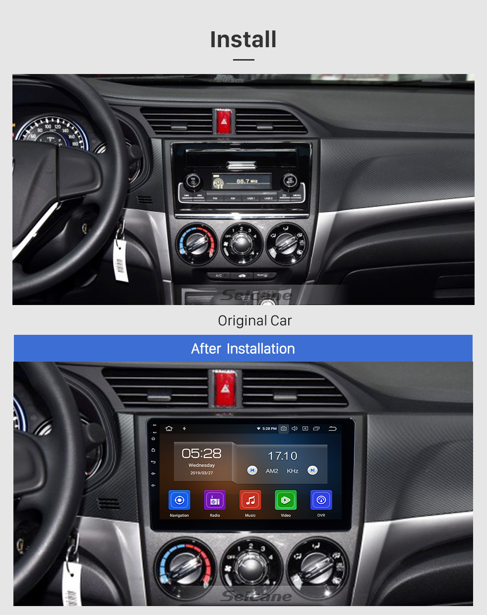Seicane 10,1 Zoll Android 9.0 Radio für 2018-2019 Honda Crider Bluetooth HD Touchscreen GPS-Navigation Carplay USB-Unterstützung TPMS Backup-Kamera DAB + Seicane 10,1 Zoll Android 9.0 Radio für 2018-2019 Honda Crider Bluetooth HD Touchscreen GPS-Navigation Carplay USB-Unterstützung TPMS Backup-Kamera DAB +
