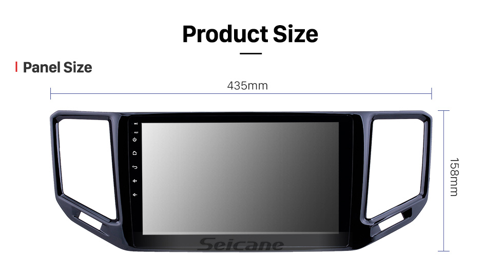 Seicane 10.1 inch Android 8.1 HD Touchscreen GPS Navigation Radio for 2017-2018 VW Volkswagen Teramont with Bluetooth WIFI support Carplay OBD Seicane 10.1 inch Android 8.1 HD Touchscreen GPS Navigation Radio for 2017-2018 VW Volkswagen Teramont with Bluetooth WIFI support Carplay OBD