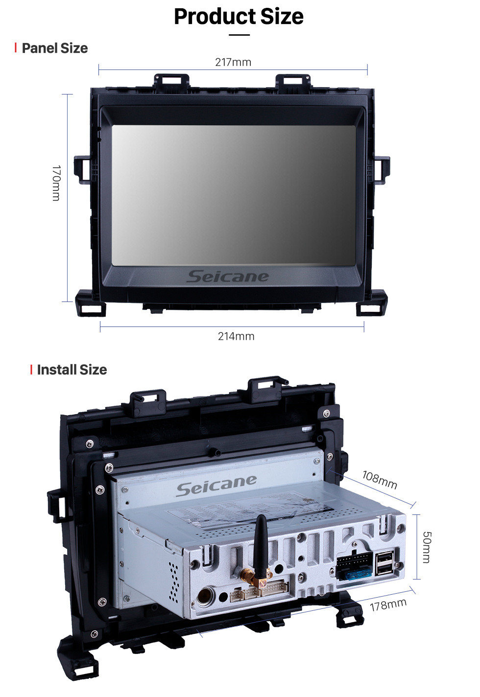 Seicane Android 9.0 9 inch GPS Navigation Radio for 2009-2014 Toyota Alphard/Vellfire ANH20 with HD Touchscreen Carplay Bluetooth WIFI support Digital TV Seicane Android 9.0 9 inch GPS Navigation Radio for 2009-2014 Toyota Alphard/Vellfire ANH20 with HD Touchscreen Carplay Bluetooth WIFI support Digital TV