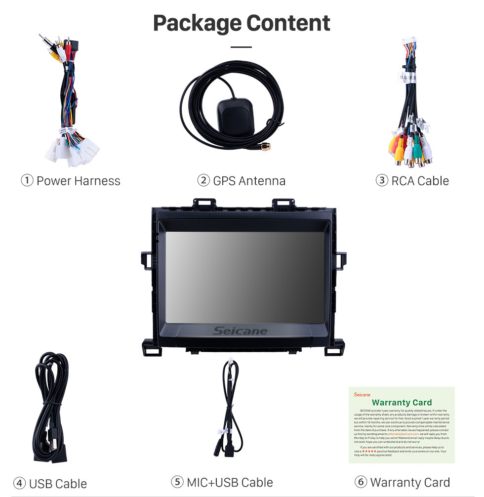 Seicane Android 9.0 9 inch GPS Navigation Radio for 2009-2014 Toyota Alphard/Vellfire ANH20 with HD Touchscreen Carplay Bluetooth WIFI support Digital TV Seicane Android 9.0 9 inch GPS Navigation Radio for 2009-2014 Toyota Alphard/Vellfire ANH20 with HD Touchscreen Carplay Bluetooth WIFI support Digital TV