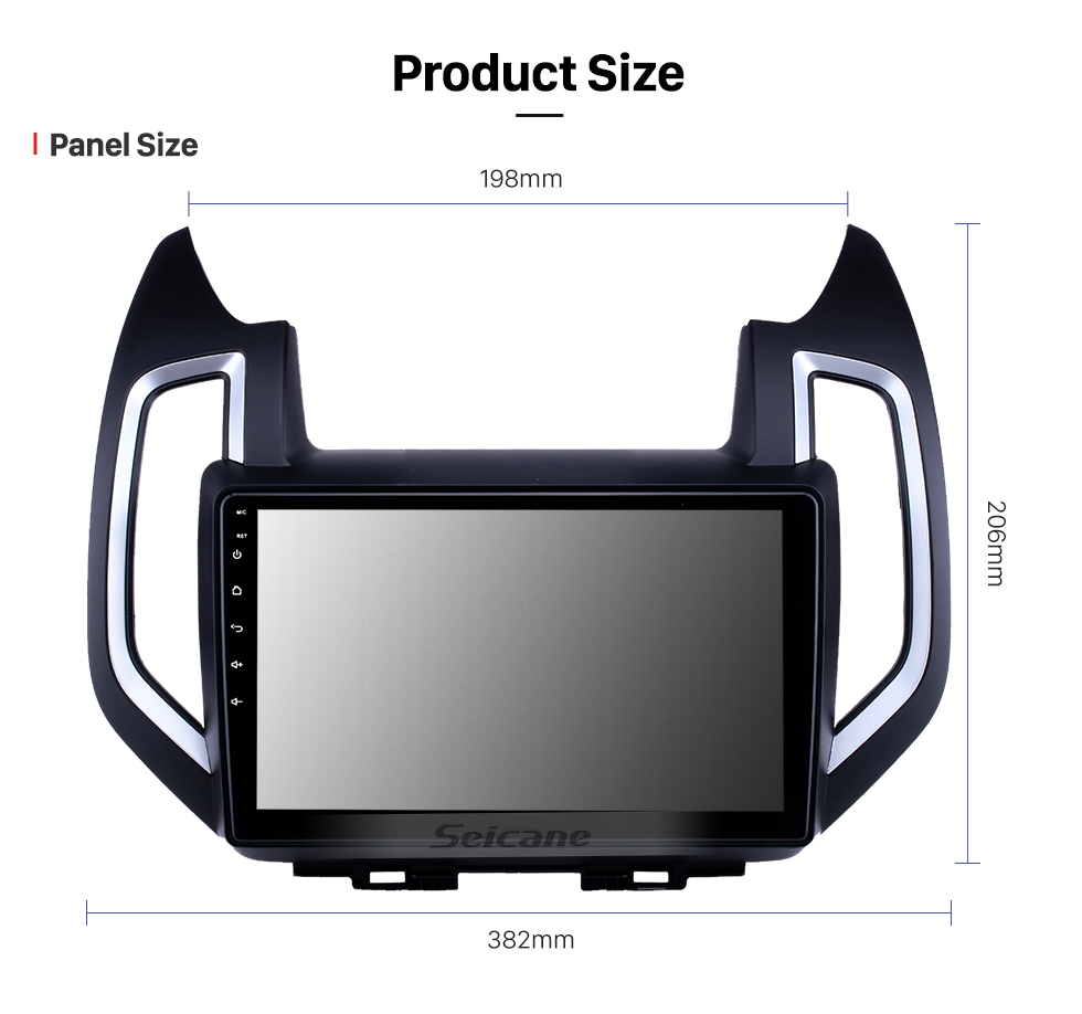 Seicane 10,1 pouces Android 8.1 Radio de navigation GPS pour 2017-2019 Changan Ruixing avec écran tactile HD Bluetooth prise en charge AUX USB Carplay SWC TPMS Seicane 10,1 pouces Android 8.1 Radio de navigation GPS pour 2017-2019 Changan Ruixing avec écran tactile HD Bluetooth prise en charge AUX USB Carplay SWC TPMS