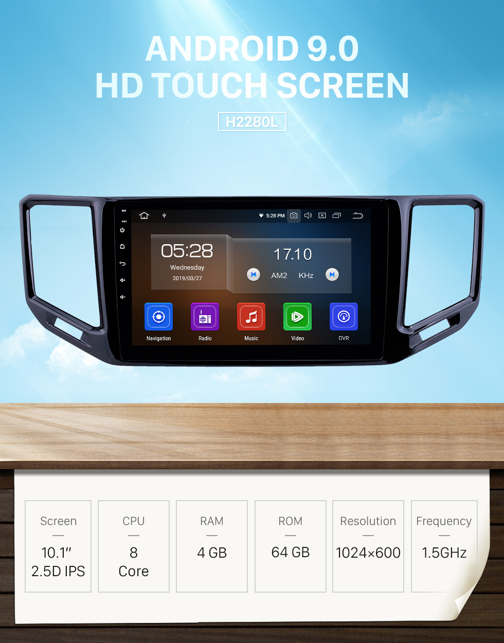 Seicane 10.1 inch 2017-2018 VW Volkswagen Teramont Android 9.0 GPS Navigation Radio Bluetooth HD Touchscreen AUX USB WIFI Carplay support OBD2 1080P Seicane 10.1 inch 2017-2018 VW Volkswagen Teramont Android 9.0 GPS Navigation Radio Bluetooth HD Touchscreen AUX USB WIFI Carplay support OBD2 1080P
