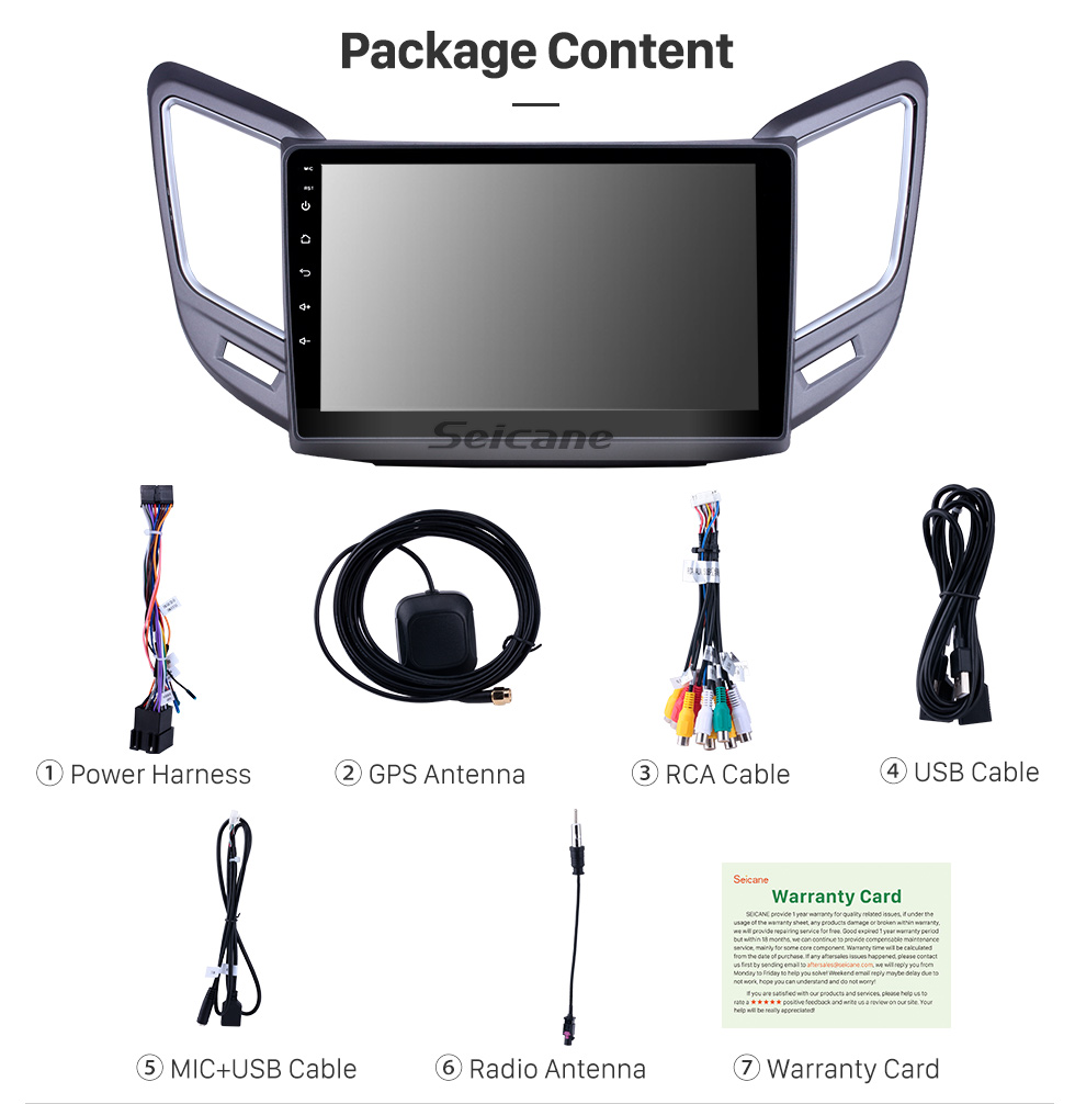 Seicane OEM 9 Zoll Android 9.0 Radio für 2016-2019 Changan CS15 Bluetooth Wifi HD Touchscreen GPS Navigation Carplay Unterstützung DAB + Rückfahrkamera Seicane OEM 9 Zoll Android 9.0 Radio für 2016-2019 Changan CS15 Bluetooth Wifi HD Touchscreen GPS Navigation Carplay Unterstützung DAB + Rückfahrkamera