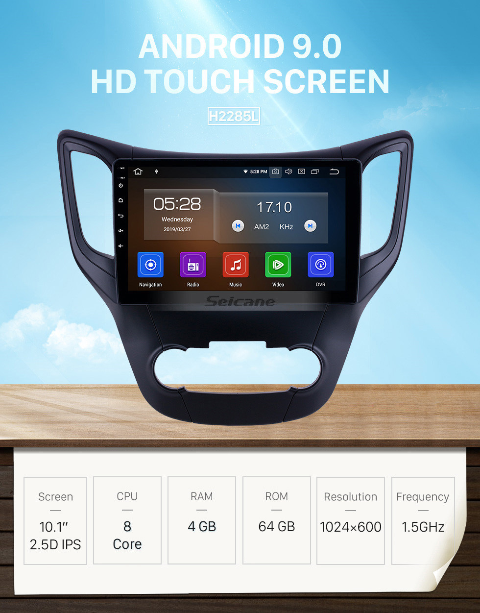 Seicane 10.1 inch Android 9.0 Radio for 2012-2016 Changan CS35 Bluetooth HD Touchscreen GPS Navigation Carplay USB support OBD2 Backup camera Seicane 10.1 inch Android 9.0 Radio for 2012-2016 Changan CS35 Bluetooth HD Touchscreen GPS Navigation Carplay USB support OBD2 Backup camera